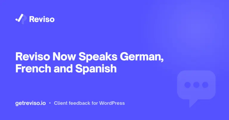 Reviso Now Speaks German, French and Spanish