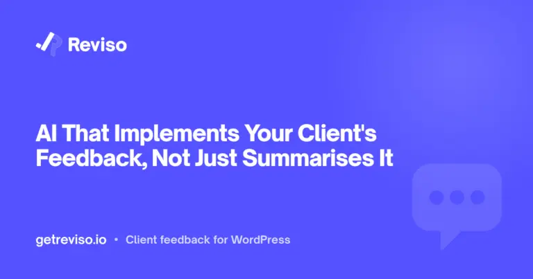 AI That Implements Your Client's Feedback, Not Just Summarises It
